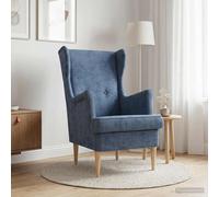 vidaXL Sillón Azul ARES