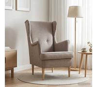 vidaXL Sillón ARES Multicolor Beige