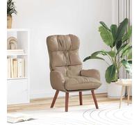 vidaXL sillón Capuchino 69 x 74 x 93 cm Cuero artificial