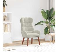 vidaXL sillón Crema 69 x 74 x 93 cm Terciopelo