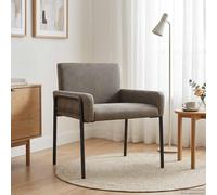 vidaXL Sillón de diseño Gris Claro Antelina