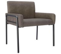 vidaXL Sillón de diseño Gris Oscuro Antelina