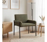 vidaXL Sillón de diseño Verde Militar Antelina
