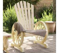vidaXL Sillón de jardín Adirondack madera maciza de abeto