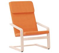 vidaXL Sillón de relax de tela Crema, Gris claro, Gris oscuro Sillon Dormitorio Sillon Comodos Silla Relax Sillón Sofá Dark yellow
