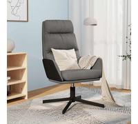 vidaXL Sillón de relax de tela gris claro