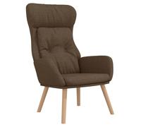 vidaXL Sillón de relax de tela Gris claro, Gris oscuro, Crema Sillon Dormitorio Sillon Comodos Silla Relax Sillón Sofá Brown