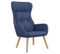 vidaXL Sillón de relax de tela Gris claro, Gris oscuro, Crema Sillon Dormitorio Sillon Comodos Silla Relax Sillón Sofá Blue