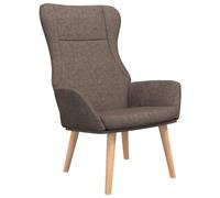 vidaXL Sillón de relax de tela Gris claro, Gris oscuro, Crema Sillon Dormitorio Sillon Comodos Silla Relax Sillón Sofá Taupé