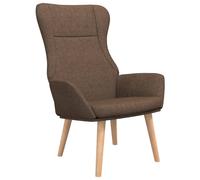 vidaXL Sillón de relax de tela Gris claro, Gris oscuro, Crema Sillon Dormitorio Sillon Comodos Silla Relax Sillón Sofá Brown