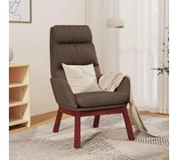 vidaXL Sillón de relax de tela gris taupe