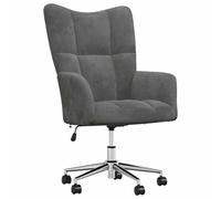 vidaXL Sillón de relax de terciopelo en color Azul/Marrón/Gris oscuro y más