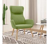 vidaXL Sillón de relax de terciopelo verde claro