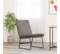 vidaXL Sillón de relax tela gris taupé 52x75x76 cm