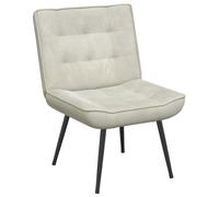 vidaXL Sillón de relax terciopelo 64x74x84 cm en color Crema/Verde oscuro/Gris claro y más