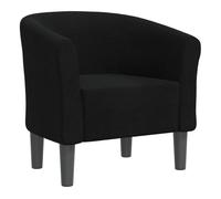 vidaXL Sillón de tela cómodo tipo relax para dormitorio – Rojo vino, Marrón, Gris claro, Negro
