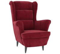 vidaXL Sillón de terciopelo Azul, Gris claro, Gris oscuro Sillon Dormitorio Sillon Comodos Silla Relax Sillón Sofá Red wine