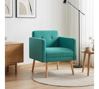 vidaXL Sillón decorativo Tuquesa Terciopelo