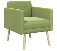 vidaXL Sillón Decorativo Verde Claro Terciopelo