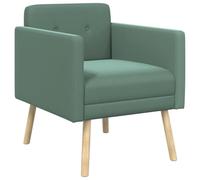 vidaXL Sillón Decorativo Verde Mar Terciopelo
