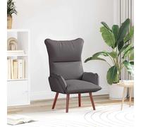 vidaXL sillón 69 x 74 x 93 cm Cuero artificial Multicolor Gris