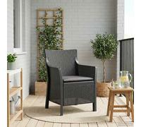 vidaXL Sillón Gris antracita PP