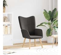 vidaXL sillón Gris oscuro 62 x 67 x 95,5 cm Tela Sherpa