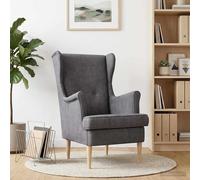 vidaXL Sillón Gris oscuro ARES