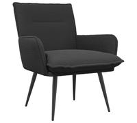 vidaXL Sillón Gris Oscuro Bouclé