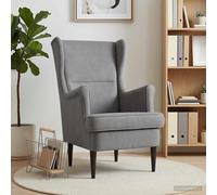 vidaXL Sillón Gris oscuro Terciopelo