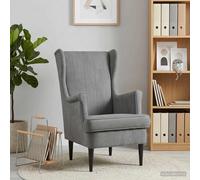 vidaXL Sillón Gris oscuro Terciopelo