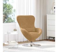 vidaXL Sillón reclinable Moderno con cojín, ergonómico, compacto, marrón cuero sintético