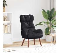 sillón Negro 69 x 74 x 93 cm Cuero artificial