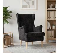 vidaXL Sillón Negro ARES
