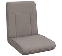 vidaXL Sillón reclinable con reposapiés ajustable, color beige