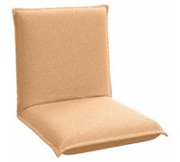 vidaXL Sillón reclinable con reposapiés ajustable, color beige, tapizado en imitación piel de oveja