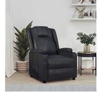 Sillón reclinable de vidaXL, tapizado en cuero sintético