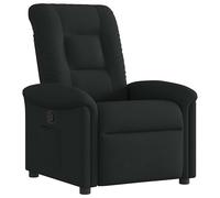 vidaXL Sillón reclinable de tela en color Negro/Gris claro/Marrón oscuro y más