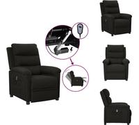 vidaXL Sillón reclinable eléctrico, color , tapizado en tela - Sillón