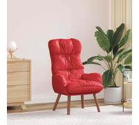 vidaXL sillón Rojo 69 x 74 x 93 cm Cuero artificial