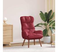 vidaXL sillón Rojo vino 69 x 74 x 93 cm Cuero artificial