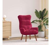vidaXL sillón Rojo vino 69 x 74 x 93 cm Terciopelo