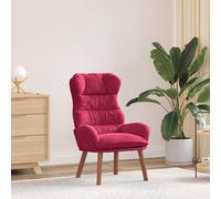 vidaXL sillón Rojo vino 69 x 74 x 93 cm Terciopelo