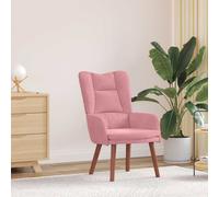 vidaXL sillón Rosa 63 x 67 x 94 cm Terciopelo