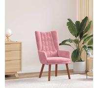 vidaXL sillón Rosa 63 x 67 x 94 cm Terciopelo