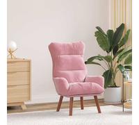 vidaXL sillón Rosa 69 x 74 x 93 cm Terciopelo