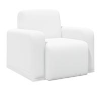 vidaXL Sillón Blanco de Tela