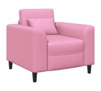 vidaXL Sillón Tela 90 x 88 x 85 cm Multicolor Rosa