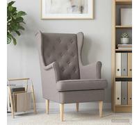 vidaXL Sillón Topo Tela