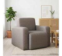 vidaXL Sillón Topo Tela